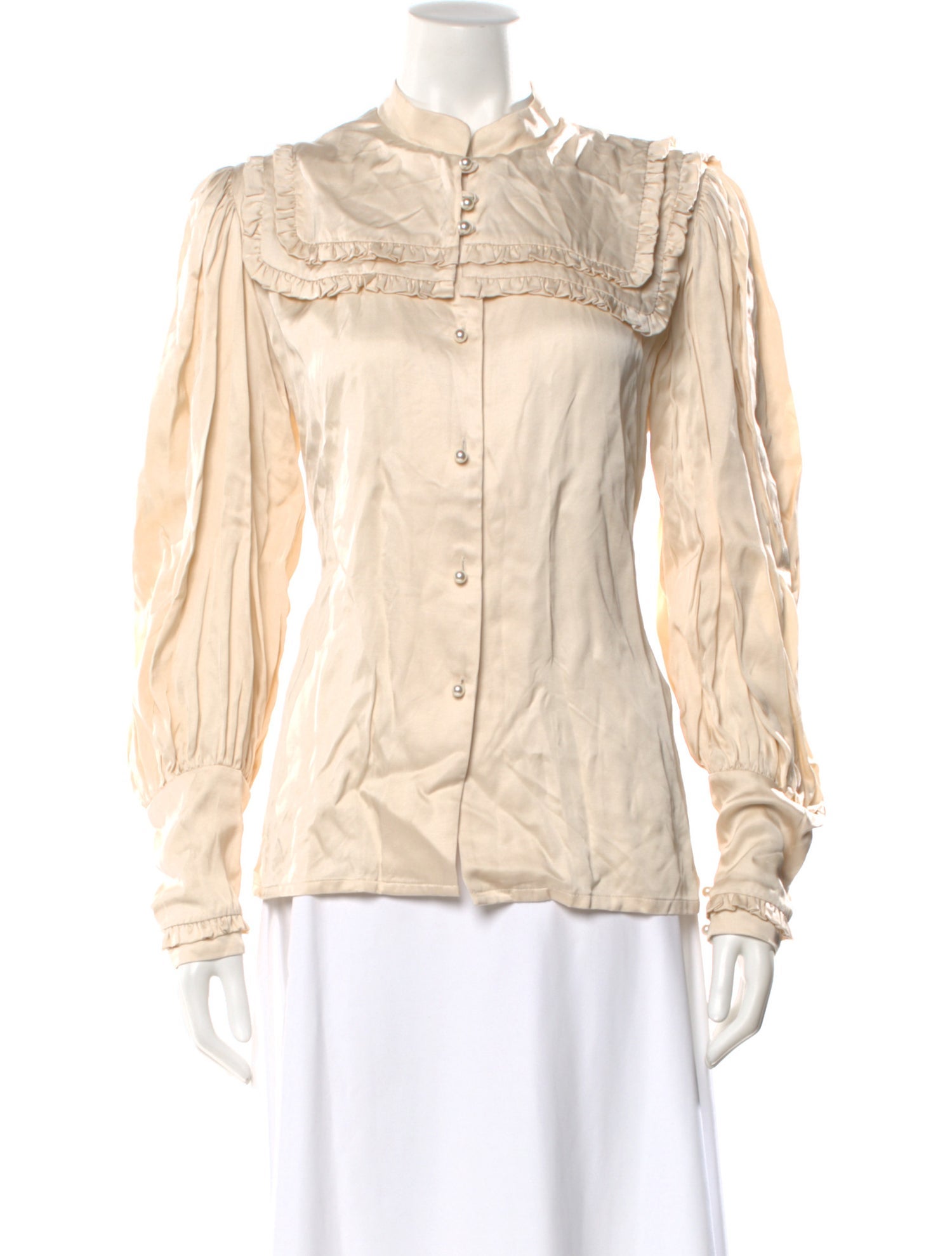 Mr. Larkin Long Sleeve Blouse