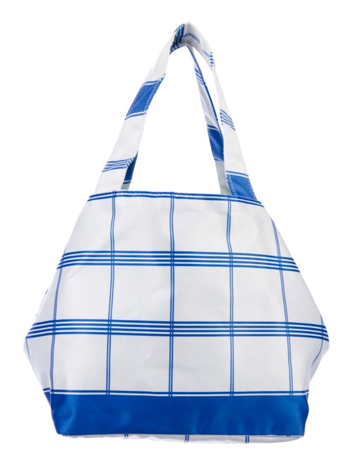MR by Man Repeller 2019 Printed Handle Bag White