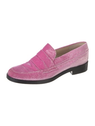 MR by Man Repeller Velvet Loafers