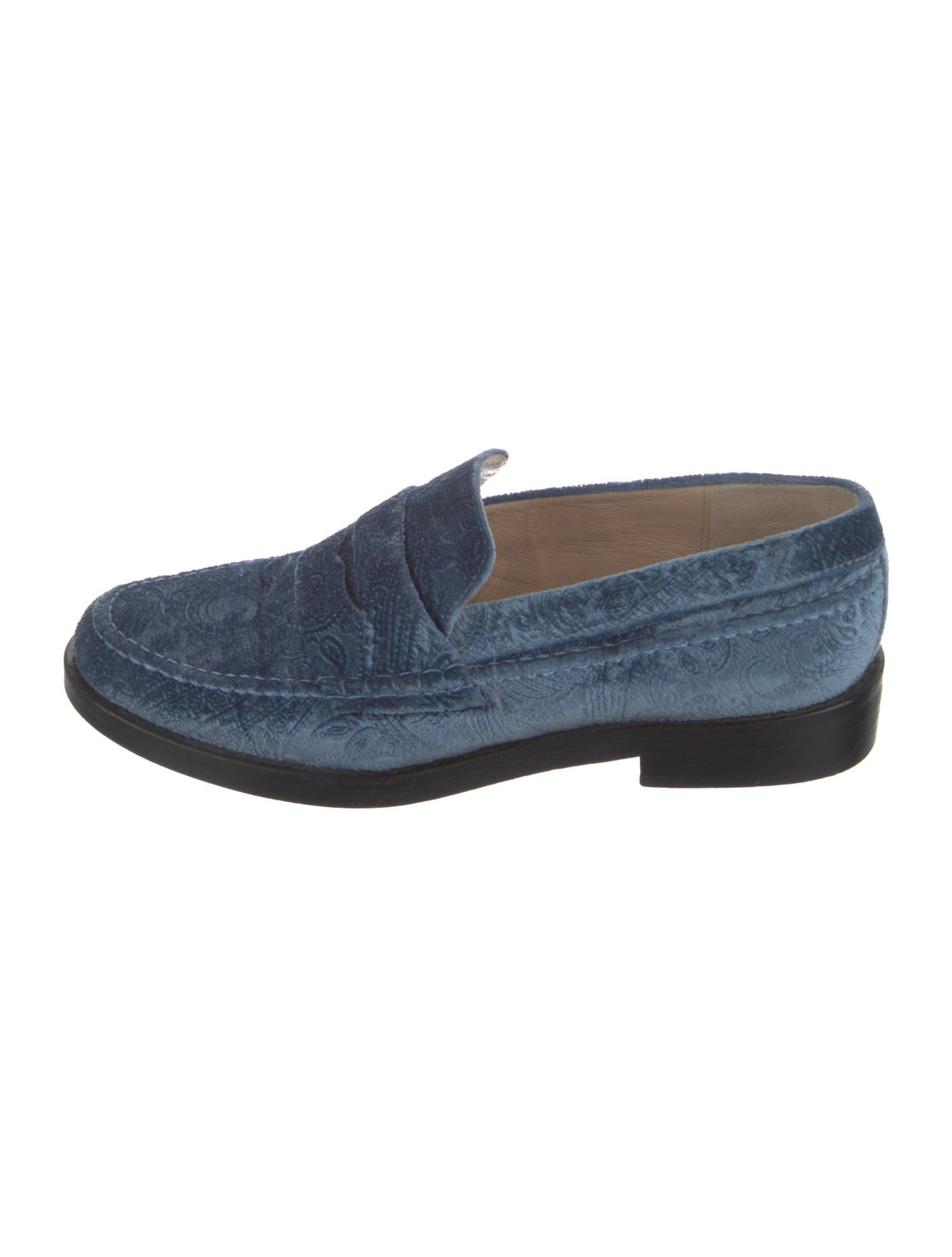 MR by Man Repeller Velvet Loafers