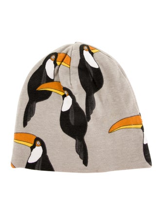 Mini Rodini Boys' Printed Knit Beanie