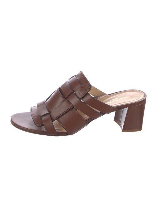 Marion Parke Leather Slides