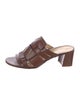 Marion Parke Leather Slides