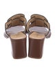 Marion Parke Leather Slides