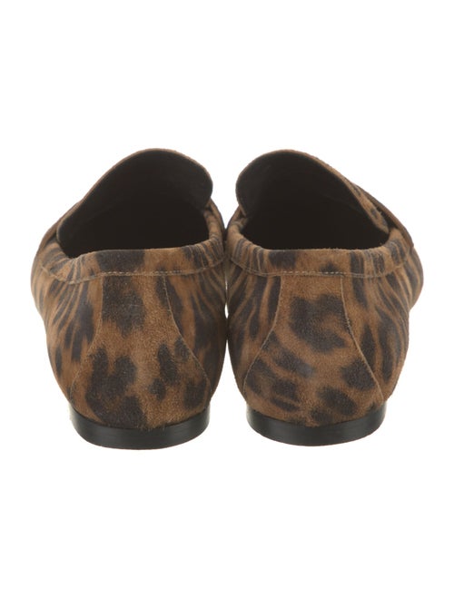 Marion Parke Suede Animal Print Loafers