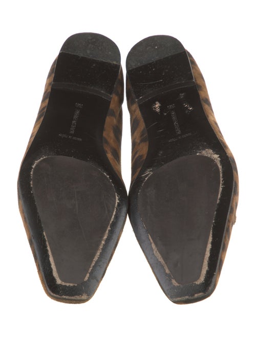 Marion Parke Suede Animal Print Loafers