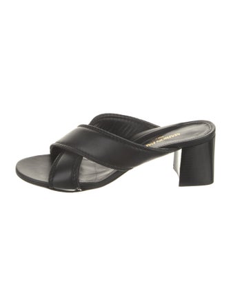 Marion Parke Leather Slides