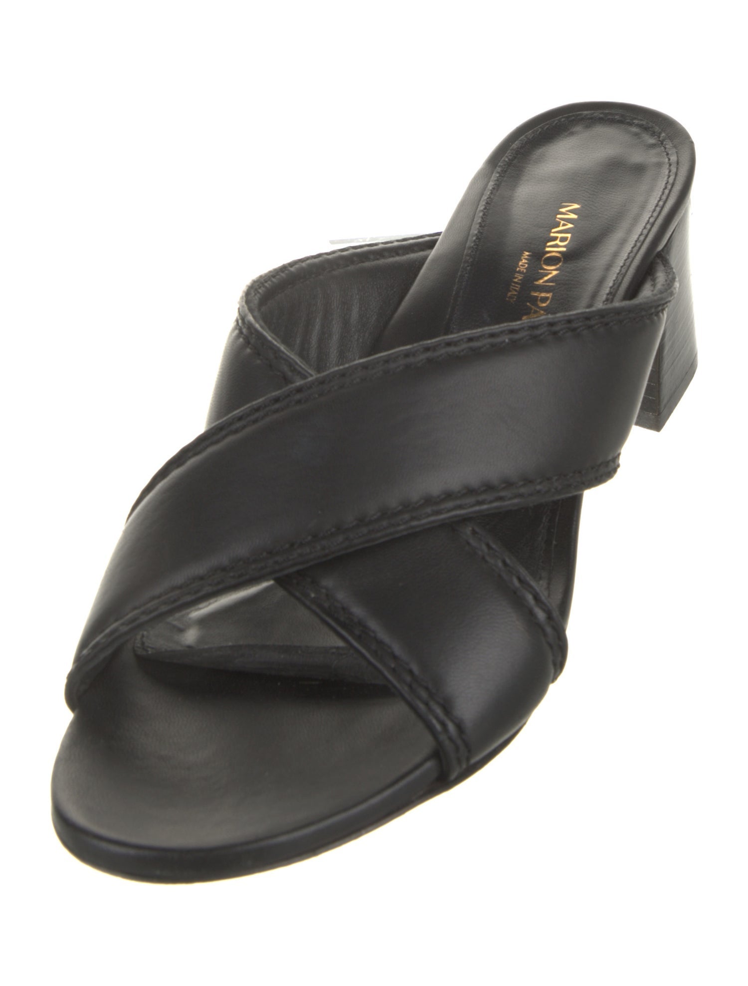 Marion Parke Leather Slides