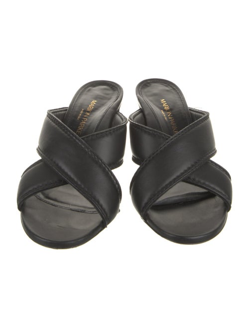Marion Parke Leather Slides