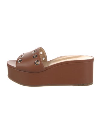 Marion Parke Leather Slides