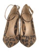 Marion Parke Suede Animal Print Pumps