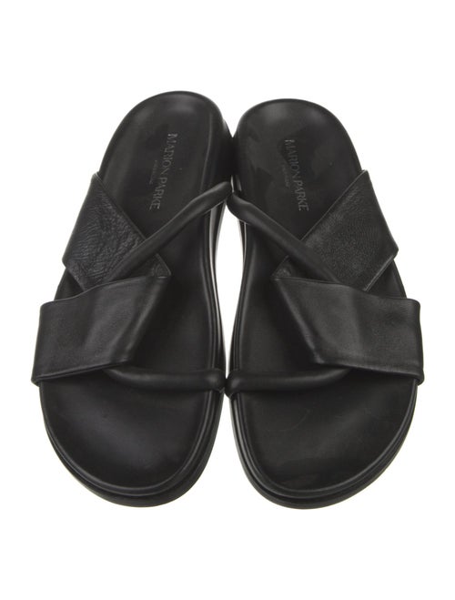 Marion Parke Leather Slides