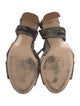Marion Parke Suede Camouflage Print Sandals