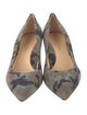 Marion Parke Suede Printed Pumps