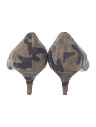 Marion Parke Suede Printed Pumps