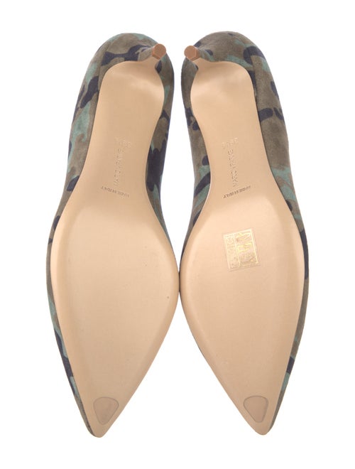 Marion Parke Suede Printed Pumps