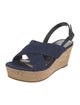 Marion Parke Denim Slingback Sandals
