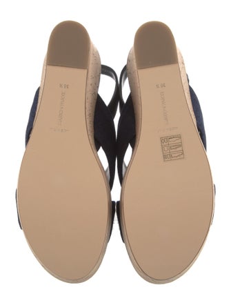 Marion Parke Denim Slingback Sandals