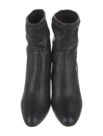 Marion Parke Leather Sock Boots