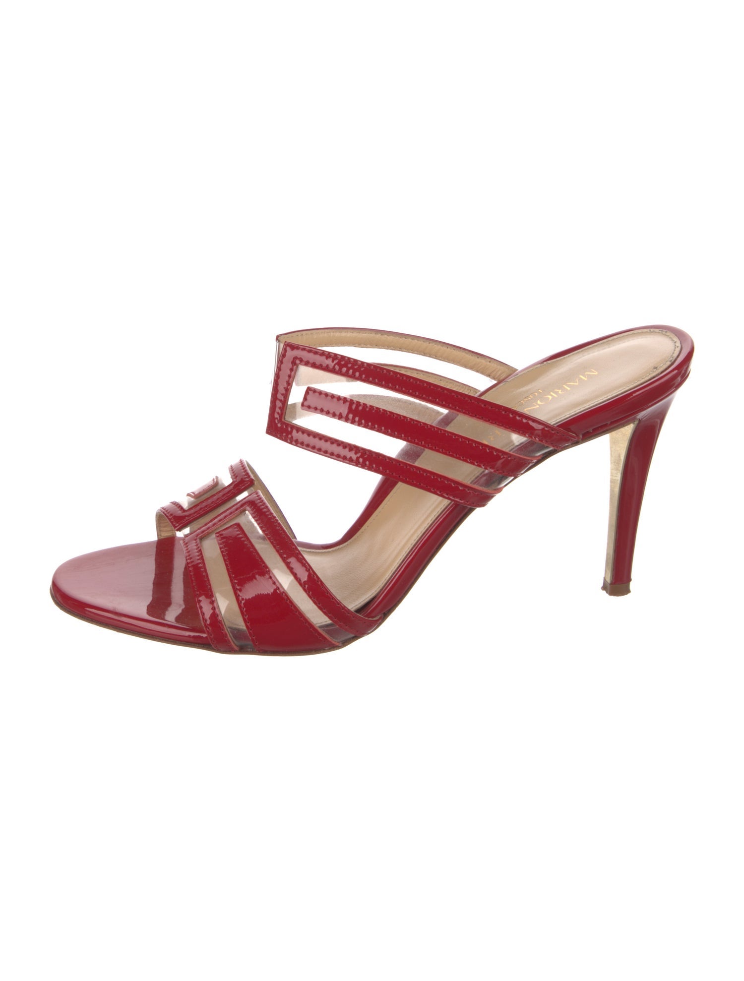 Marion Parke Patent Leather Slides