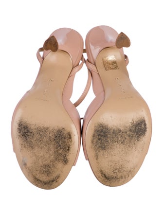 Marion Parke Leather Beaded Accents Sandals