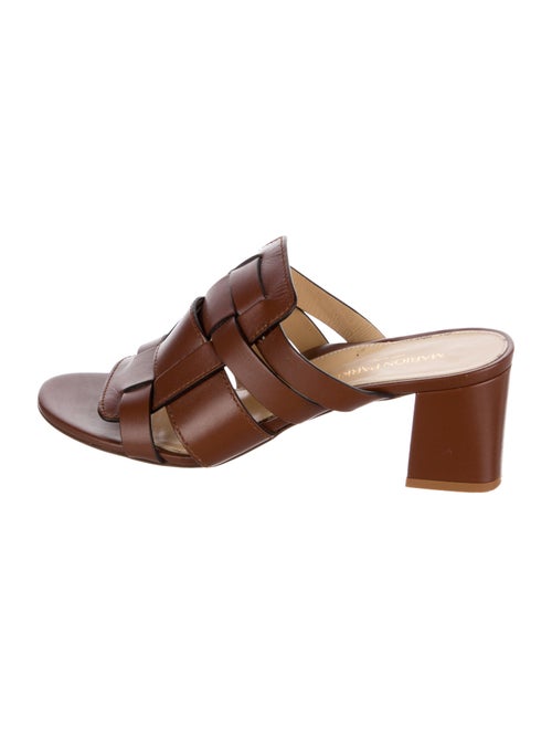 Marion Parke Leather Slides