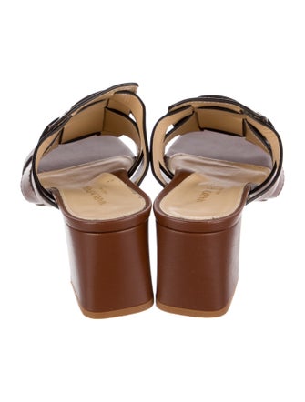 Marion Parke Leather Slides