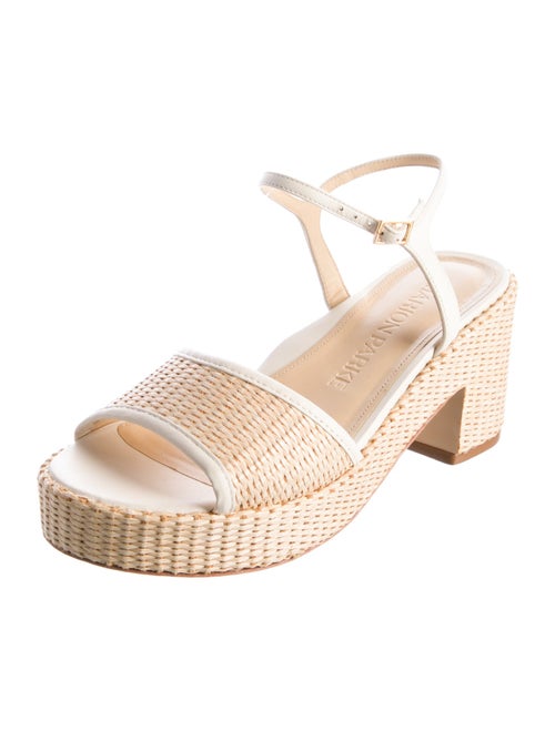 Marion Parke Raffia Espadrilles