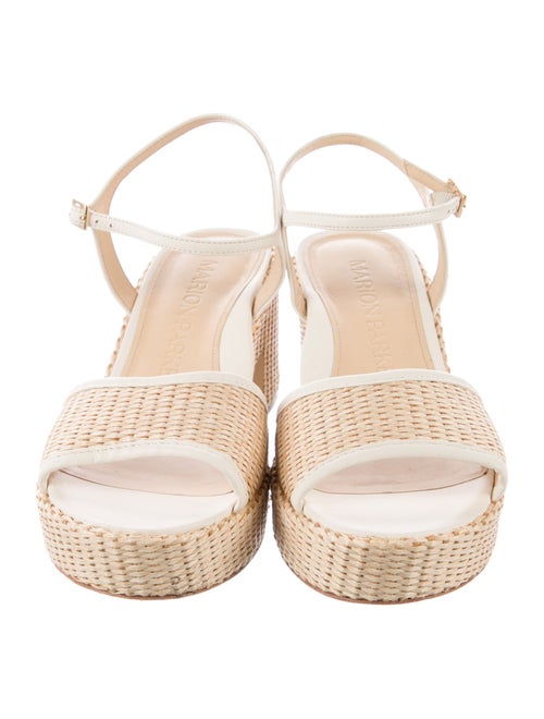 Marion Parke Raffia Espadrilles