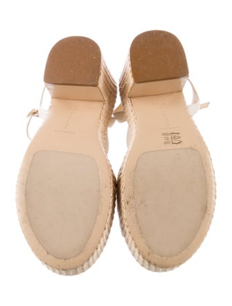 Marion Parke Raffia Espadrilles