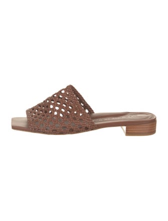 Marion Parke Leather Slides