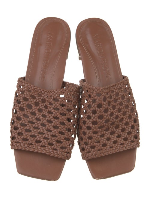 Marion Parke Leather Slides