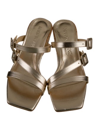 Marion Parke Leather Slides