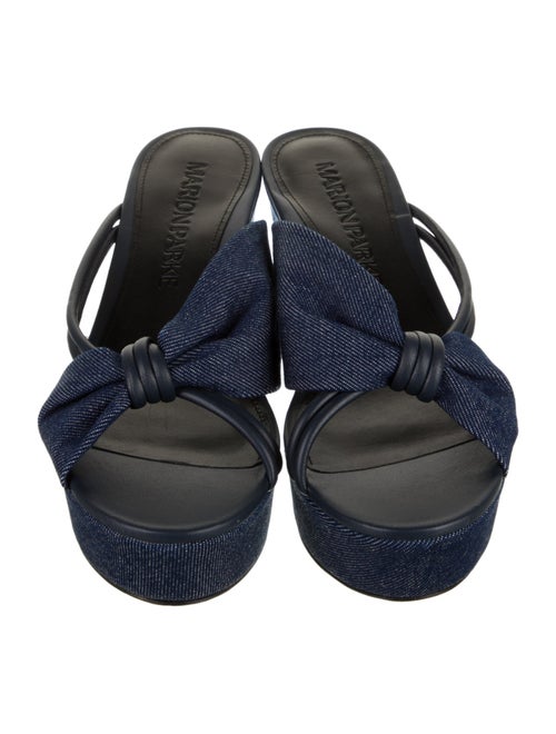 Marion Parke Denim Slides