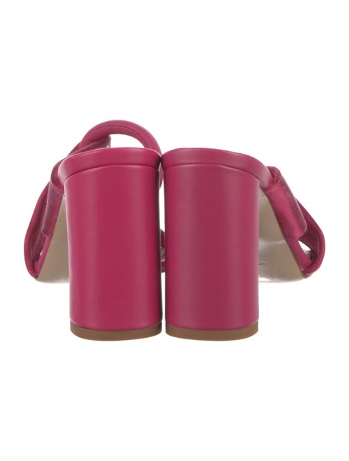 Marion Parke Leather Printed Slides