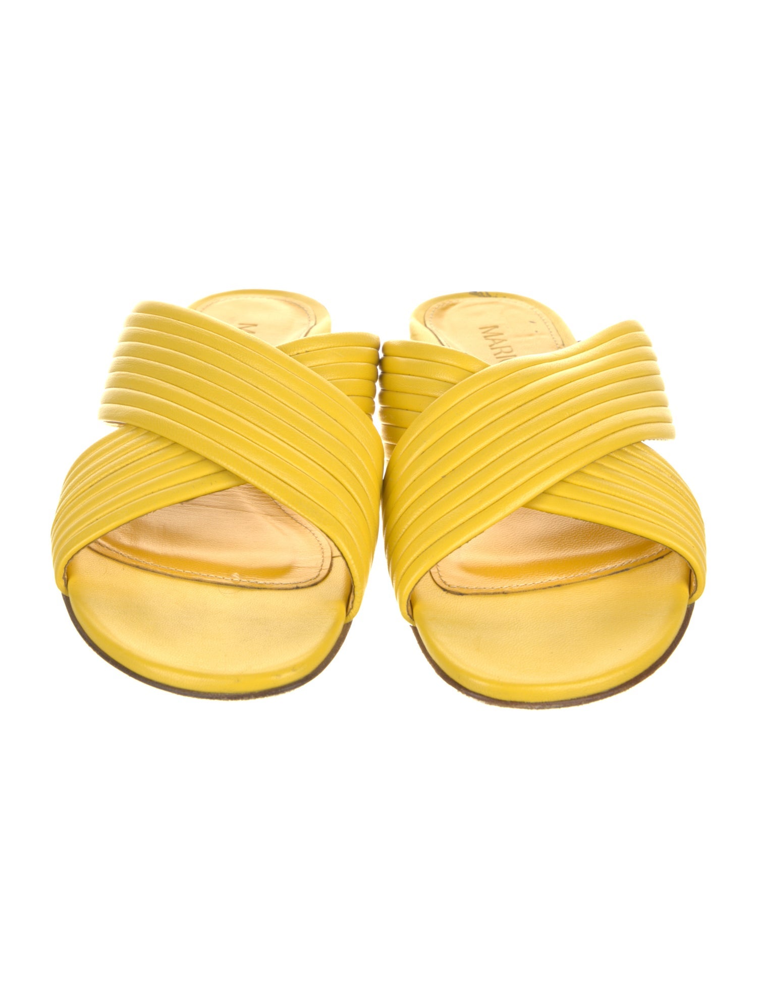 Marion Parke Leather Slides