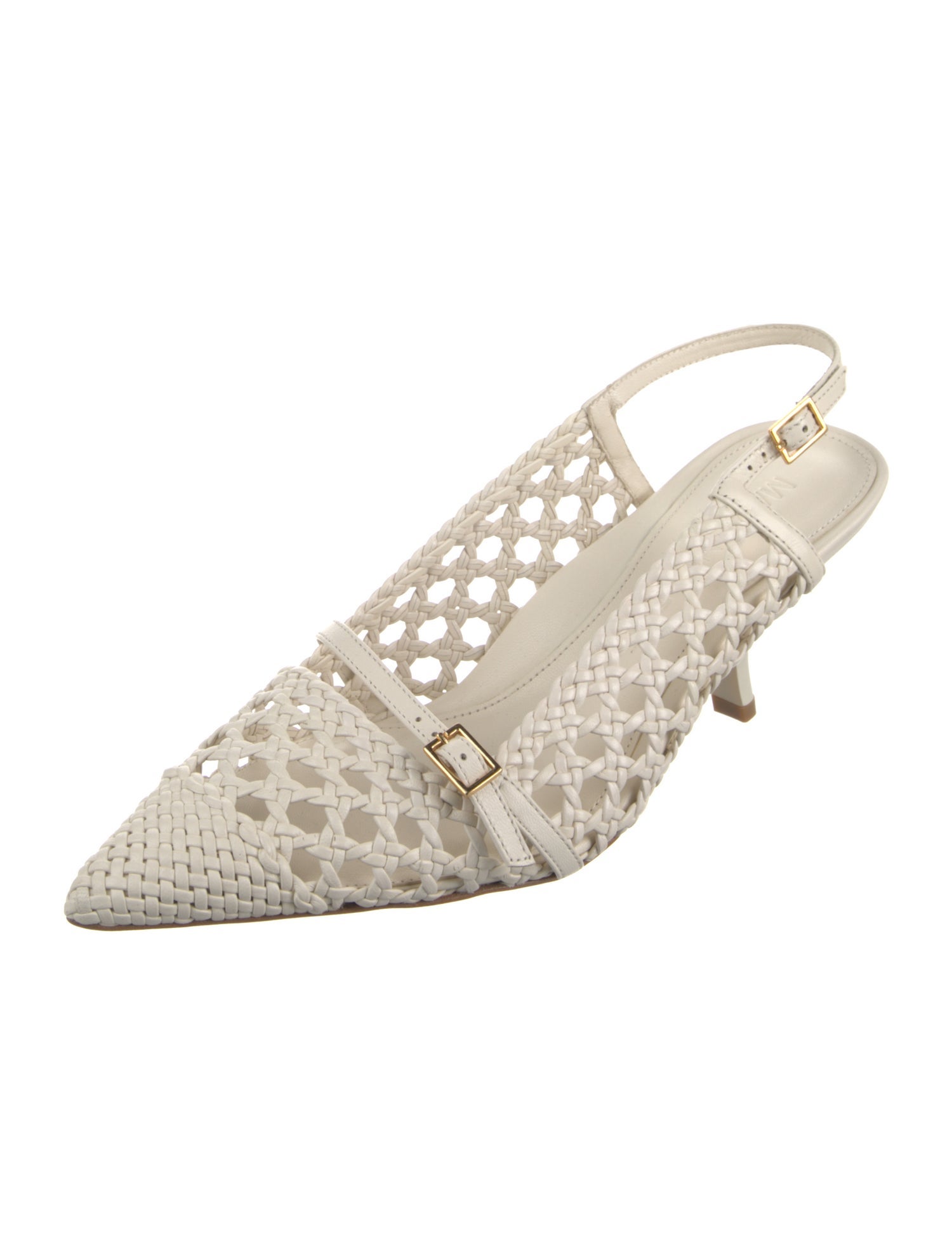 Marion Parke Leather Slingback Pumps