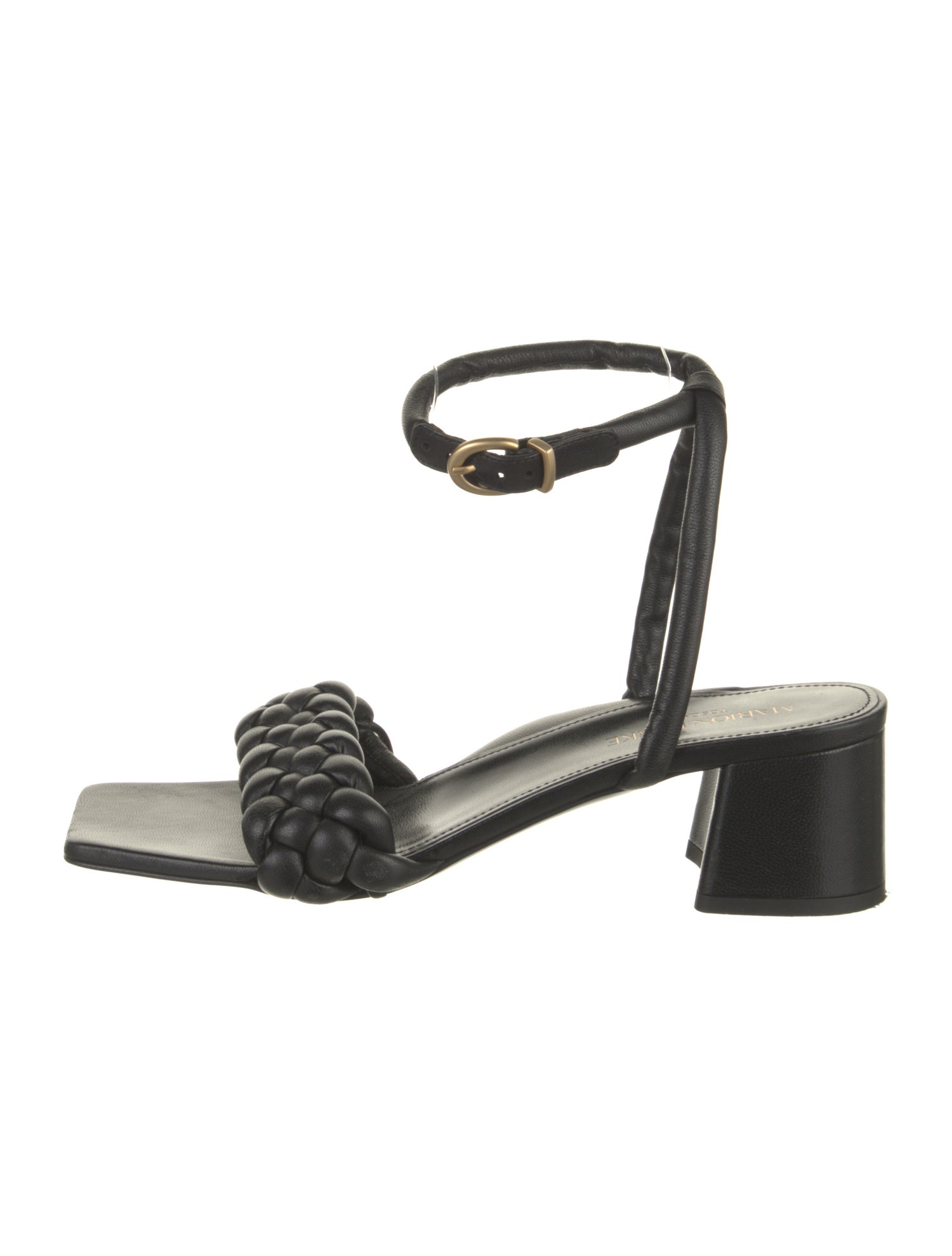 Marion Parke Leather Braided Accents Sandals