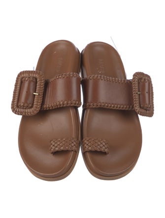 Marion Parke Leather Slides