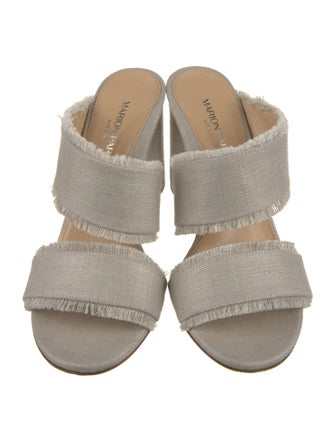 Marion Parke Fringe Trim Accent Slides