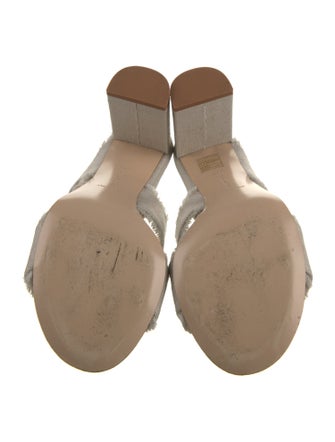 Marion Parke Fringe Trim Accent Slides