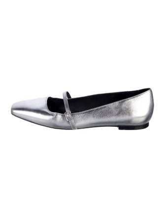 Marion Parke Leather Mary Jane Flats