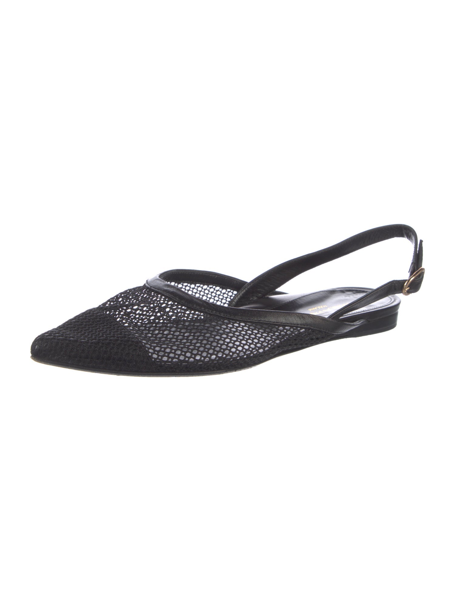 Marion Parke Leather Slingback Flats