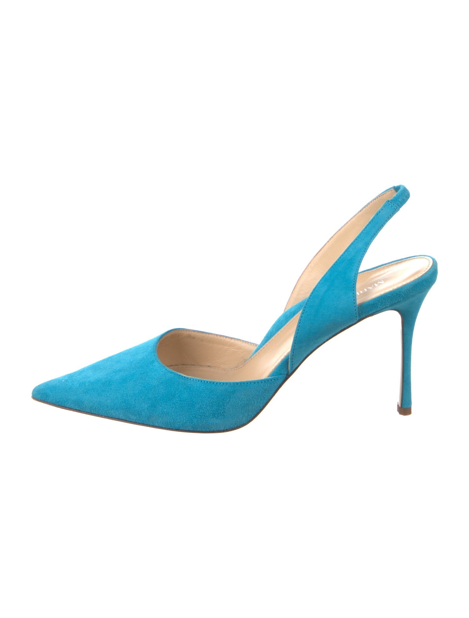 Marion Parke Suede Slingback Pumps