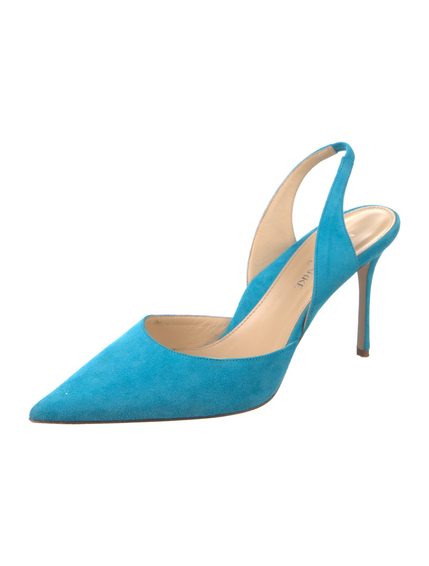 Marion Parke Suede Slingback Pumps