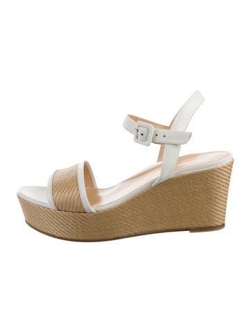 Marion Parke Sandals Raffia Espadrilles IT 38.5 | 8.5