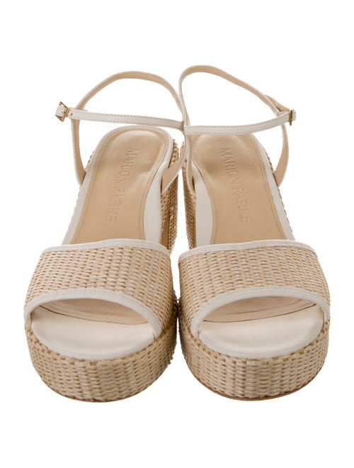 Marion Parke Raffia Espadrilles