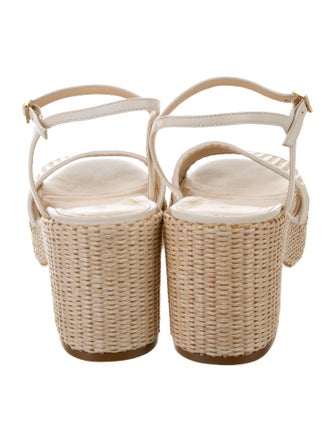 Marion Parke Raffia Espadrilles