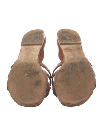 Marion Parke Leather Slides