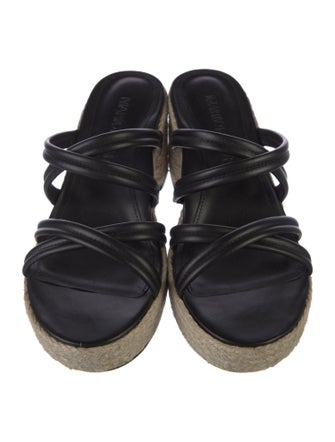 Marion Parke Leather Espadrilles